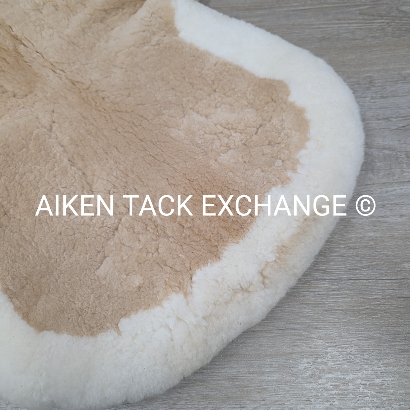 Fleeceworks Perfect Balance Rolled Edge Sheepskin Half Pad with Front Shims, Siz