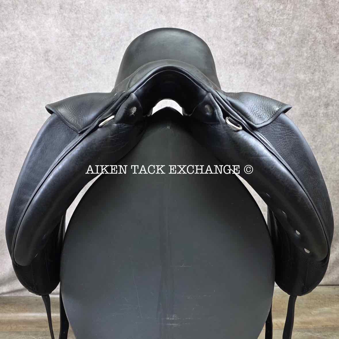 2014 Antares Concept Monoflap Dressage Saddle, 18" Seat, 3R Flap, Medium Wide Tree, Foam Panels, Full Buffalo Leather