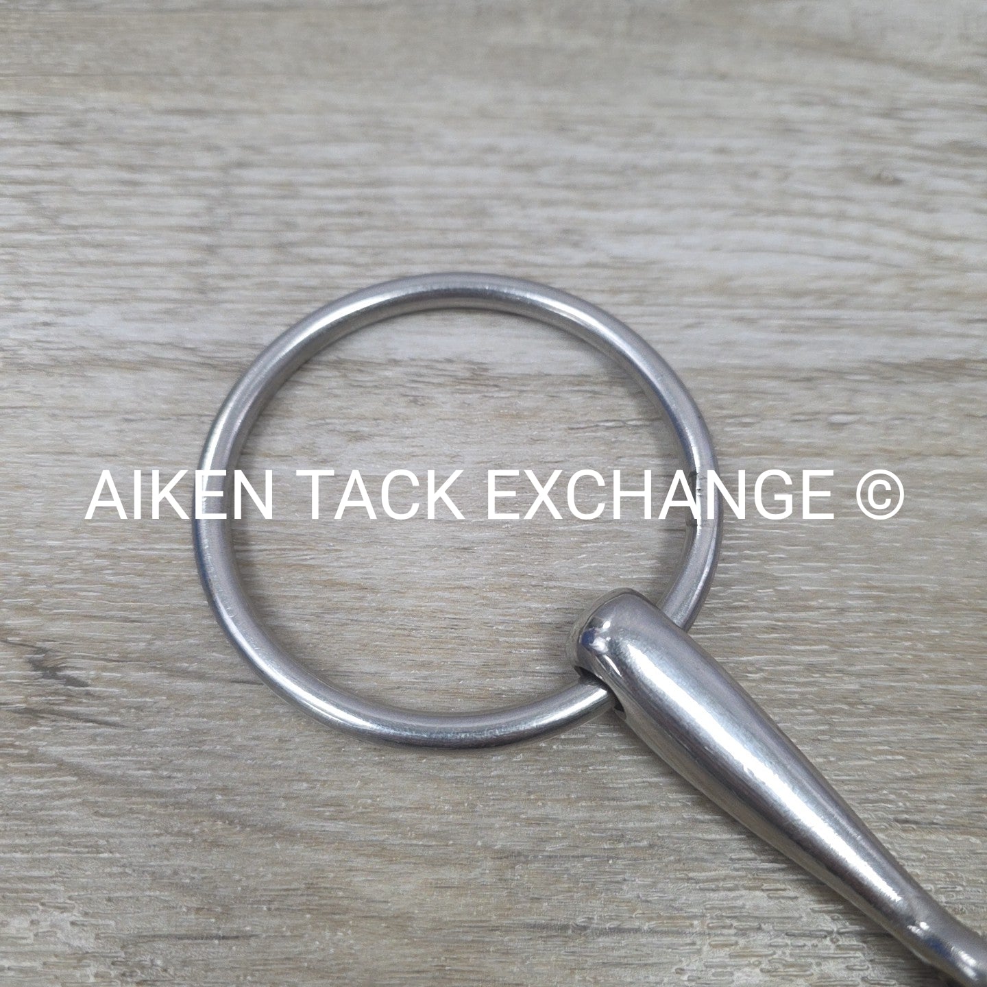 Copper French Link Loose Ring Bit 6"