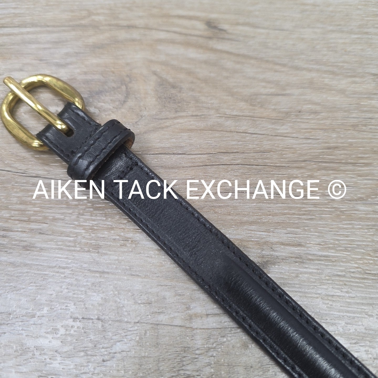 Tory Leather Belt, Black, 30