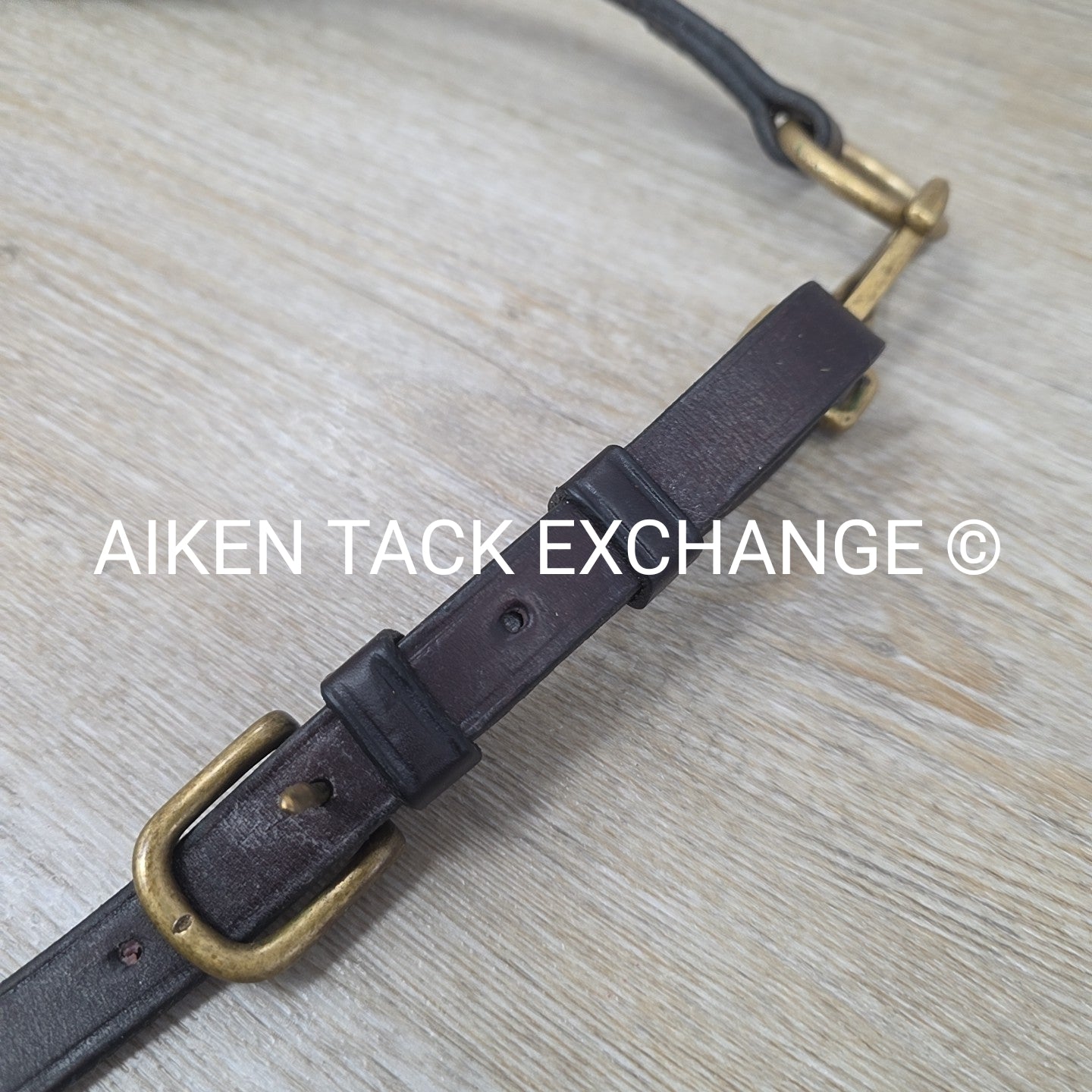 Tory Leather Flat Hunt Breastplate, Brown, Size Cob