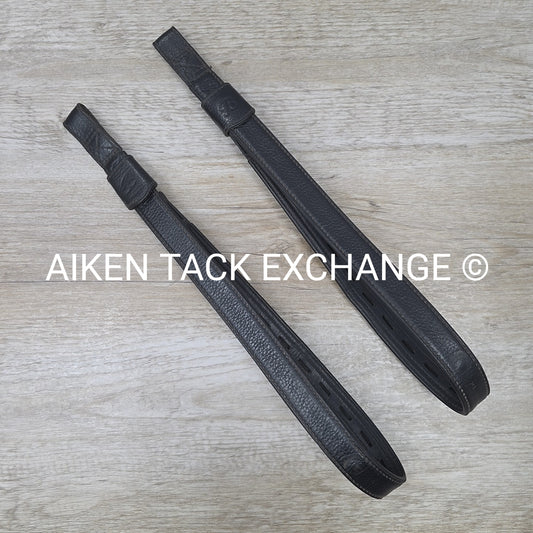 Bates Leather Webbers, Black, 28"