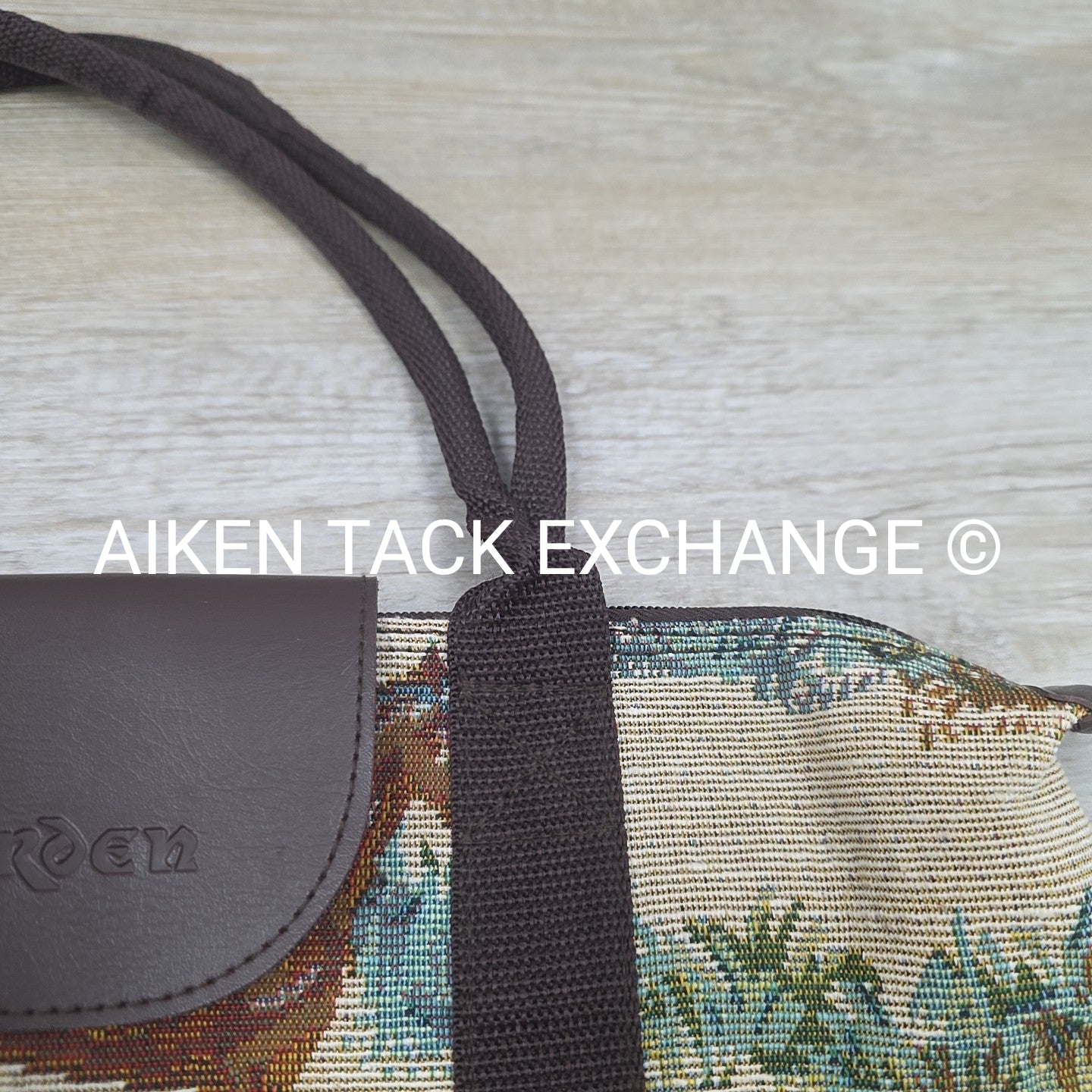 Equestrian Print Tote Bag