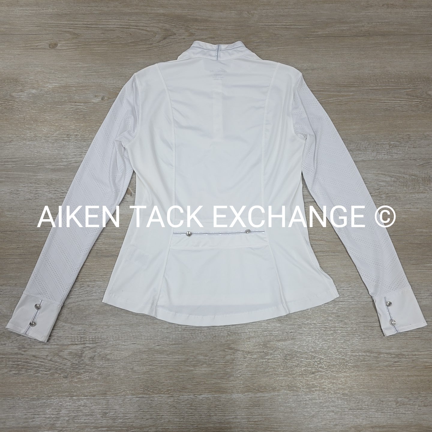 Chestnut Bay SkyCool Long Sleeve Show Shirt, Size Small