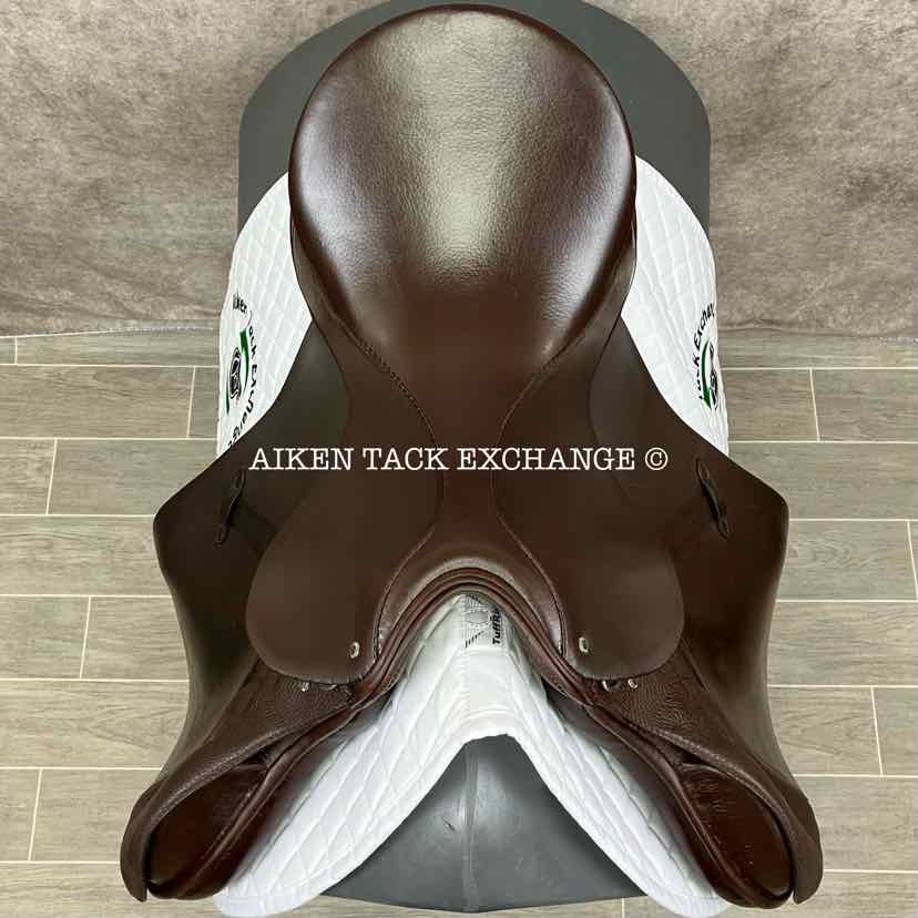 2004 Passier PS-BAUM PSL-S All Purpose Saddle, 18" Seat, Medium Tree, Wool Flocked Panels