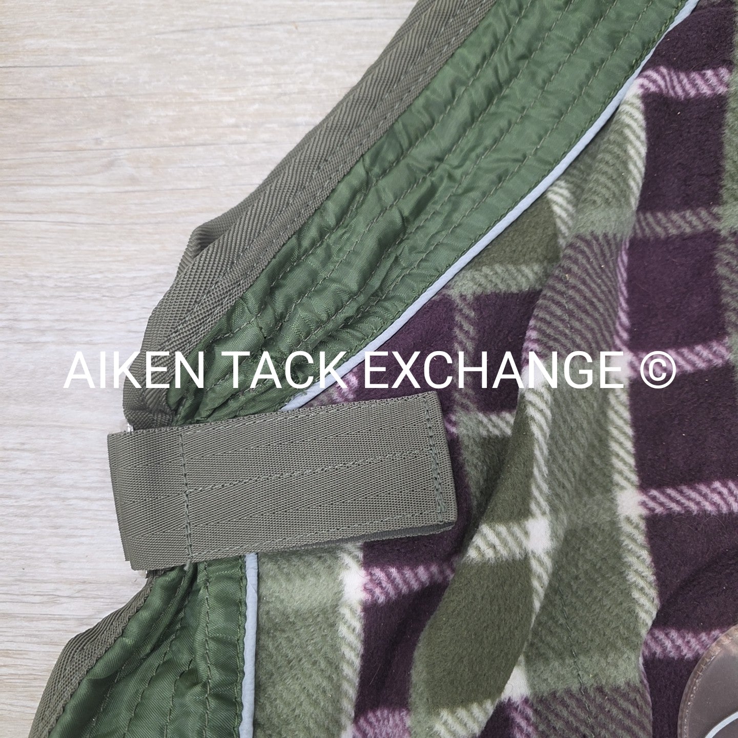 EOUS Plaid Fleece Cooler, 81"