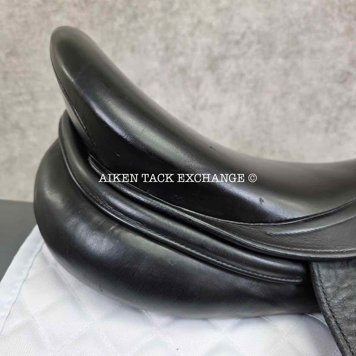 2000 Prestige Dressage 2000 Saddle, 18" Seat, 34 Tree - M/MW, Wool Flocked Panels