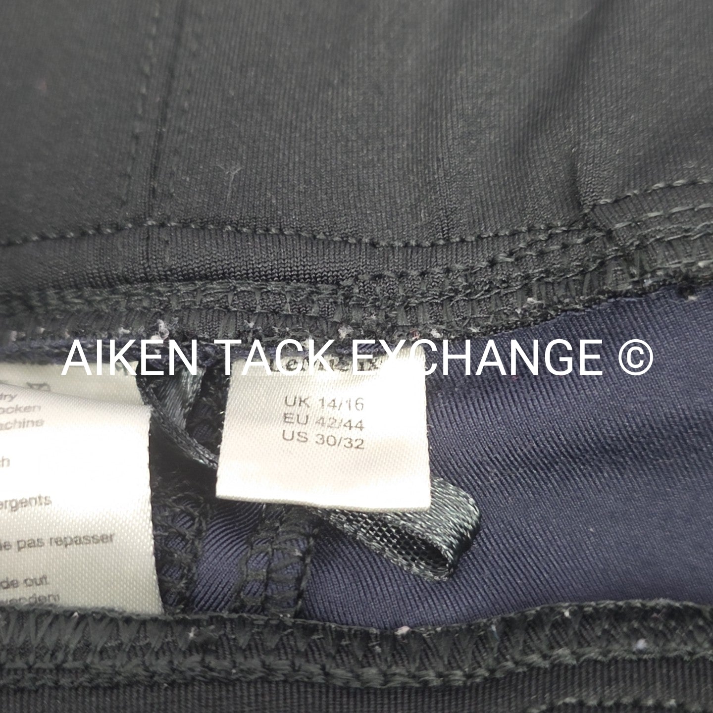 LeMieux Pull On Silicone Full Seat Tights, Size 30 / 32