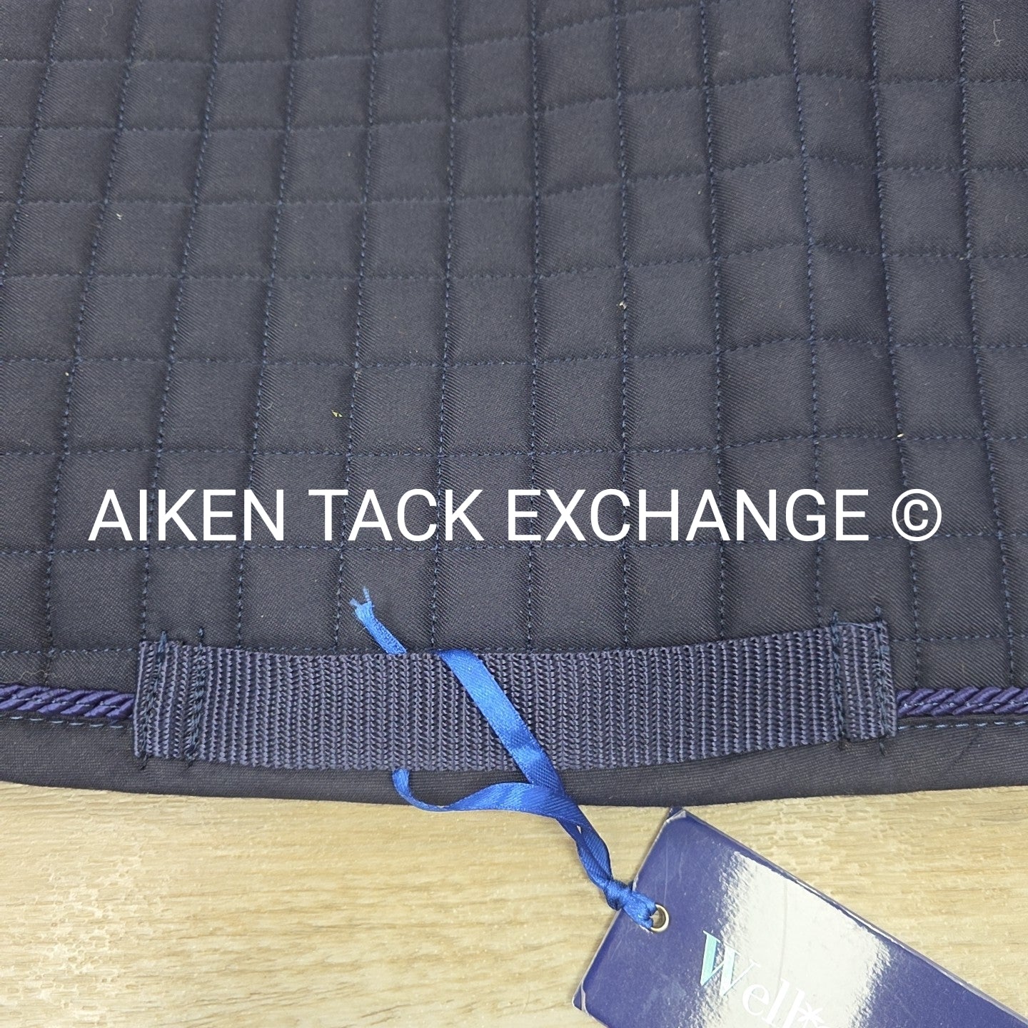 Wellie Wear Square Quilt Dressage Saddle Pad