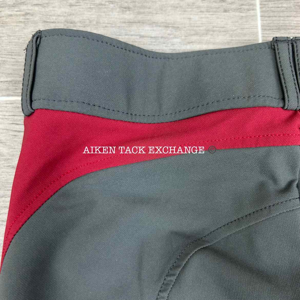 Dover Saddlery Silicone Grip Knee Patch Breeches, Size 28