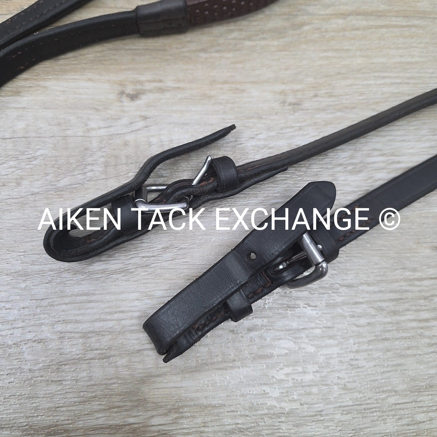 BARGAIN BUNDLE: 2 Pair Nunn Finer Super Grip Soft Grip Reins, Black & Brown, 58"