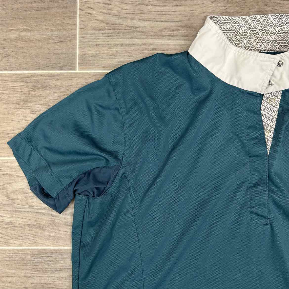 Horze Blaire Short Sleeve Show Shirt, Women's 14