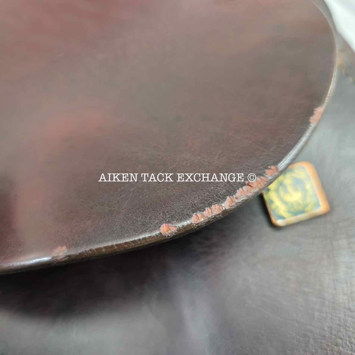 **SOLD** Stubben Siegfried Extra All Purpose Jump Saddle, 18.5" Seat, 30cm Tree - MW, Wool Flocked Panels