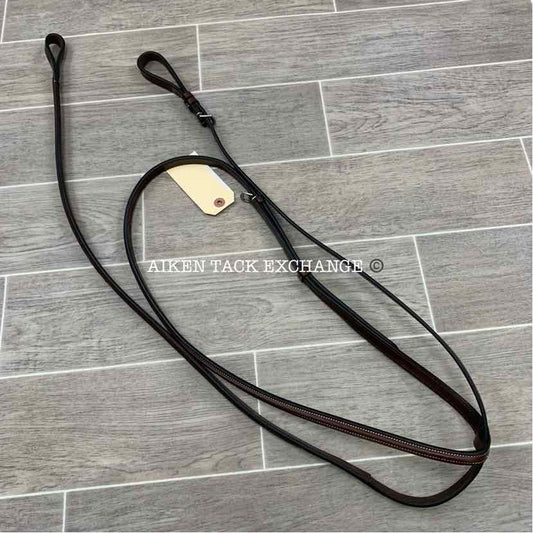 KL Select Red Barn Round Raised Standing Fancy Stitch Martingale, Size Cob