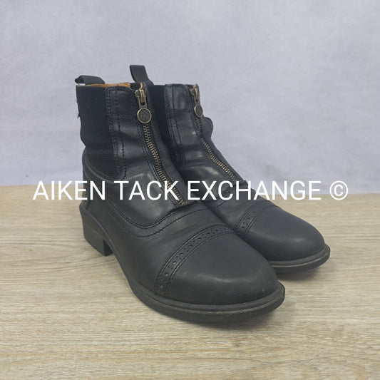 Ovation Tuscany Zip Paddock Boots, Size 8