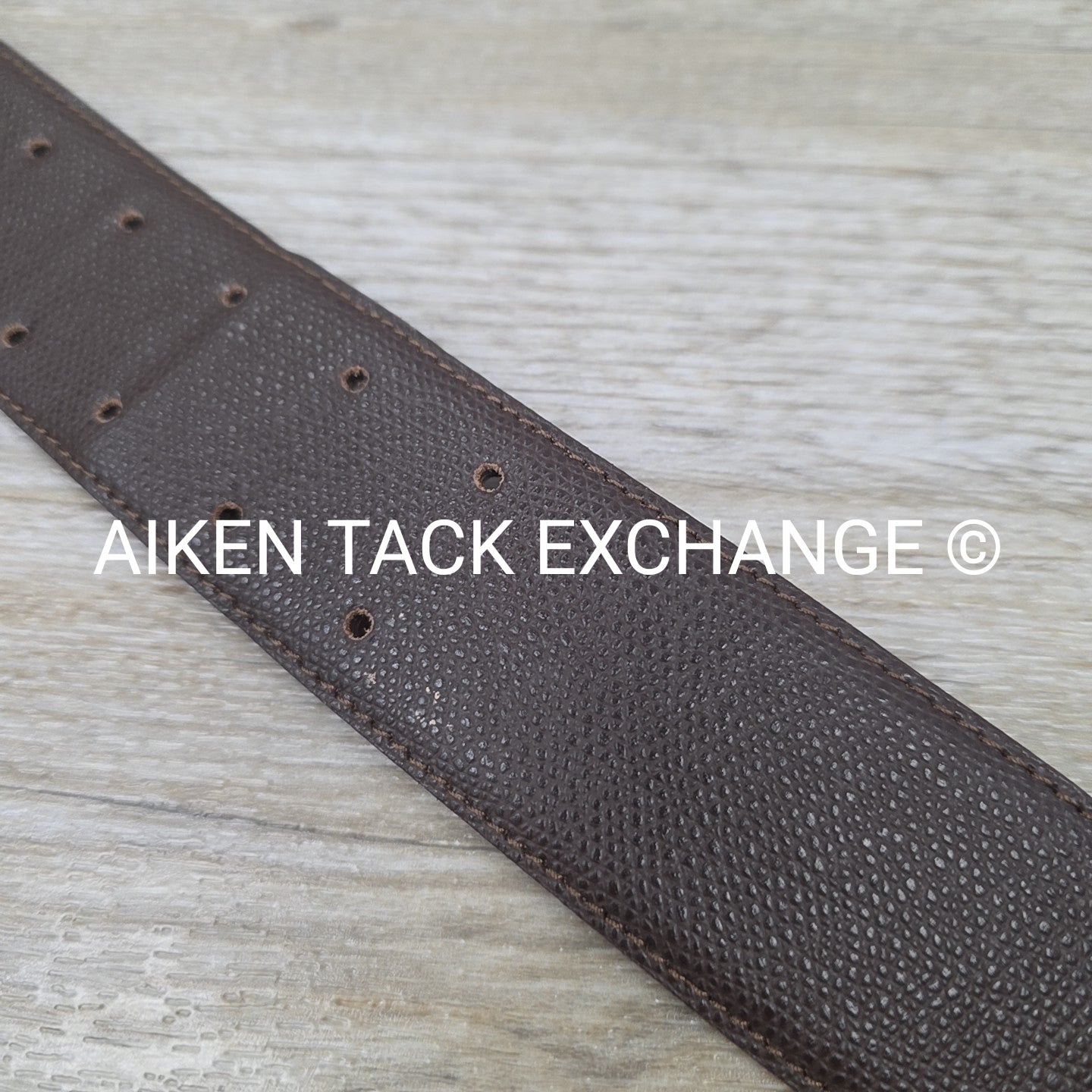 Tailored Sportsman Wide Belt, Brown, Size Medium