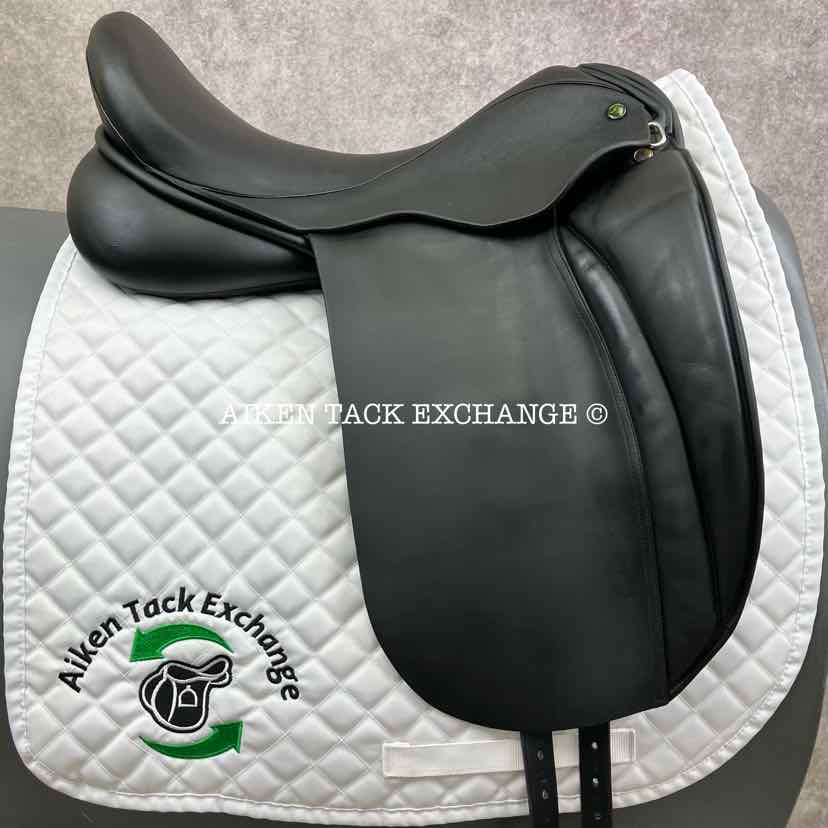 2011 Hulsebos DR CC Dressage Saddle, 18" Seat, Medium Wide Tree, Wool Flocked Panels