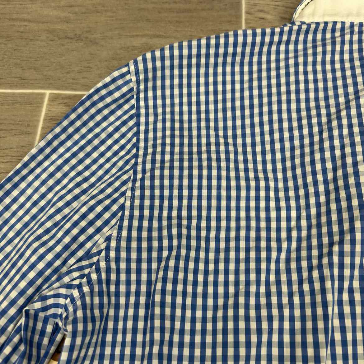 Fior Da Liso Long Sleeve Collared Shirt, Size 10