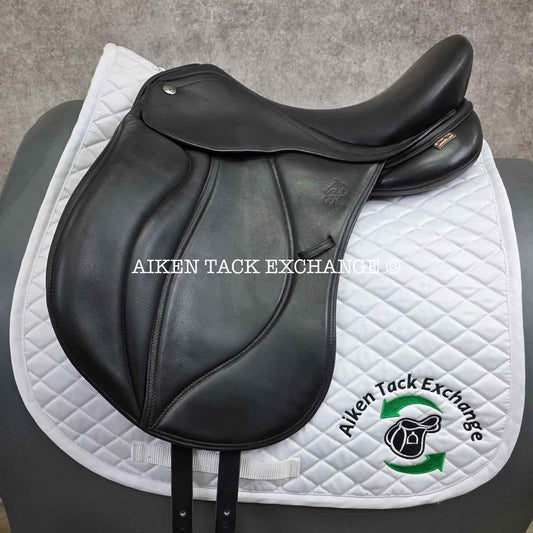 2015 MacRider Lexington Dressage Saddle, 17.5" Seat, Medium Tree, Wool Flocked Panels