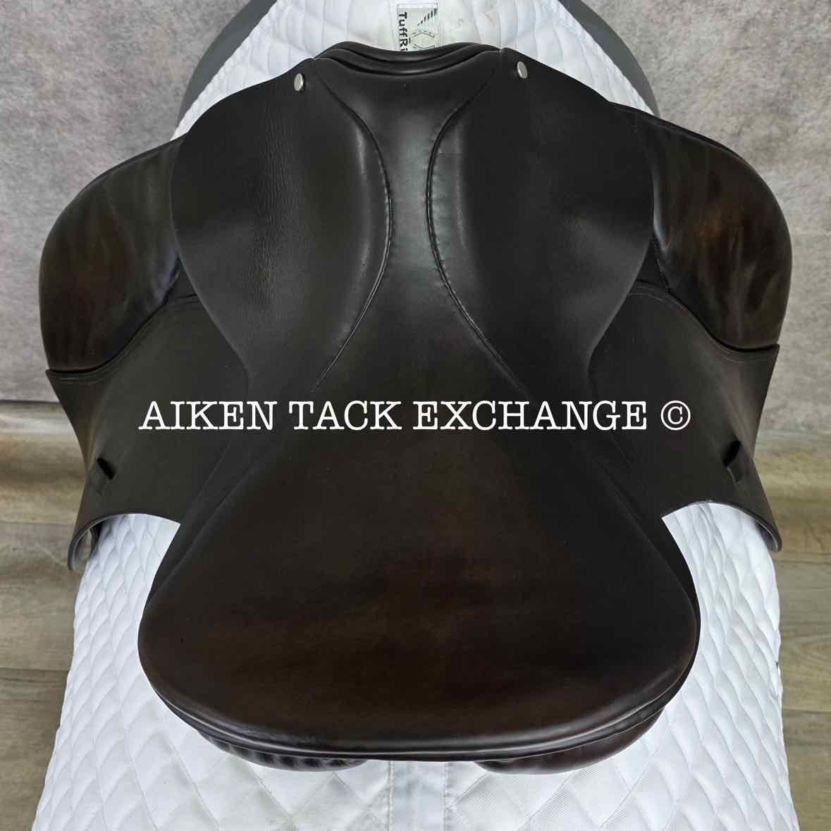 Legend Dressage Saddle, 17" Seat, M/MW Tree, Wool Flocked Panels