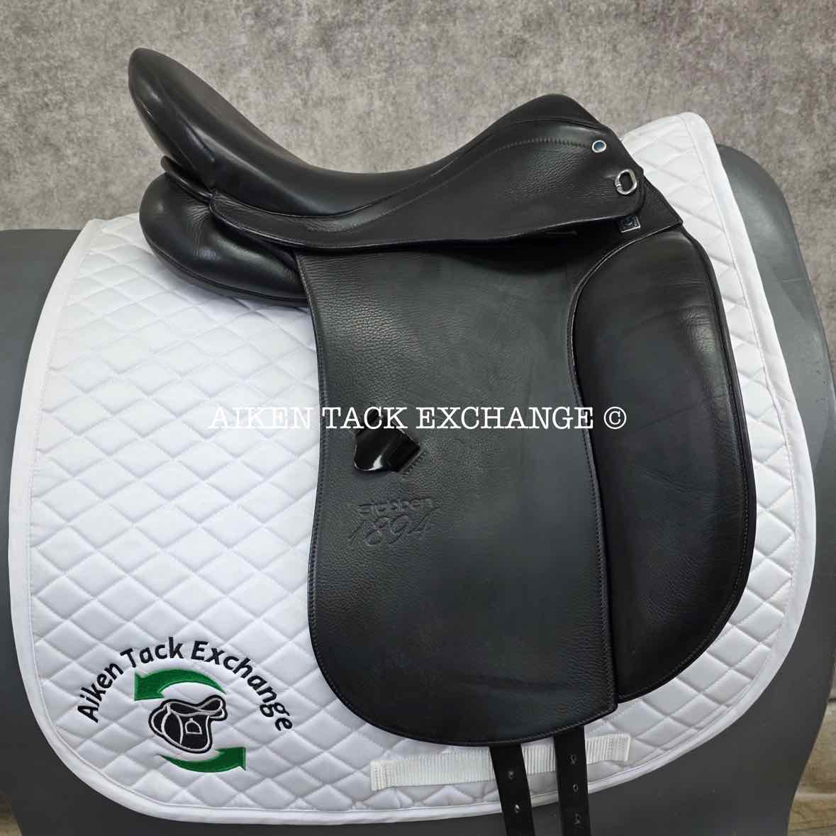 Stubben 1894 Dressage Saddle, 17" Seat, 32cm Tree - Wide, Wool Flocked Panels