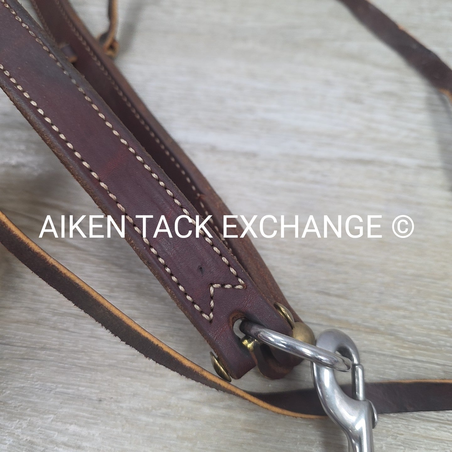 Weaver Leather Noseband with Tie Down Strap