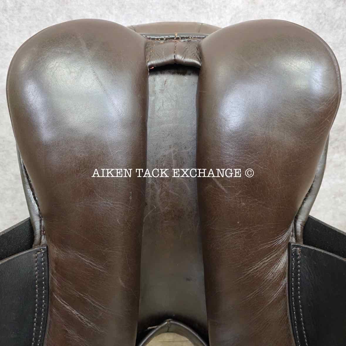 GFS Fieldhouse All Purpose Saddle, 17" Seat, Extra Wide Tree, Wool Flocked Panels