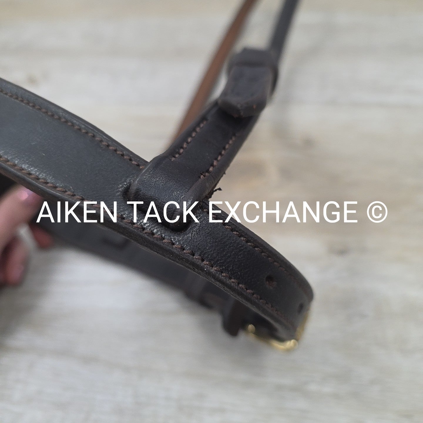 Billy Royal Straight Nose Training Caveson, Brown, Size Full