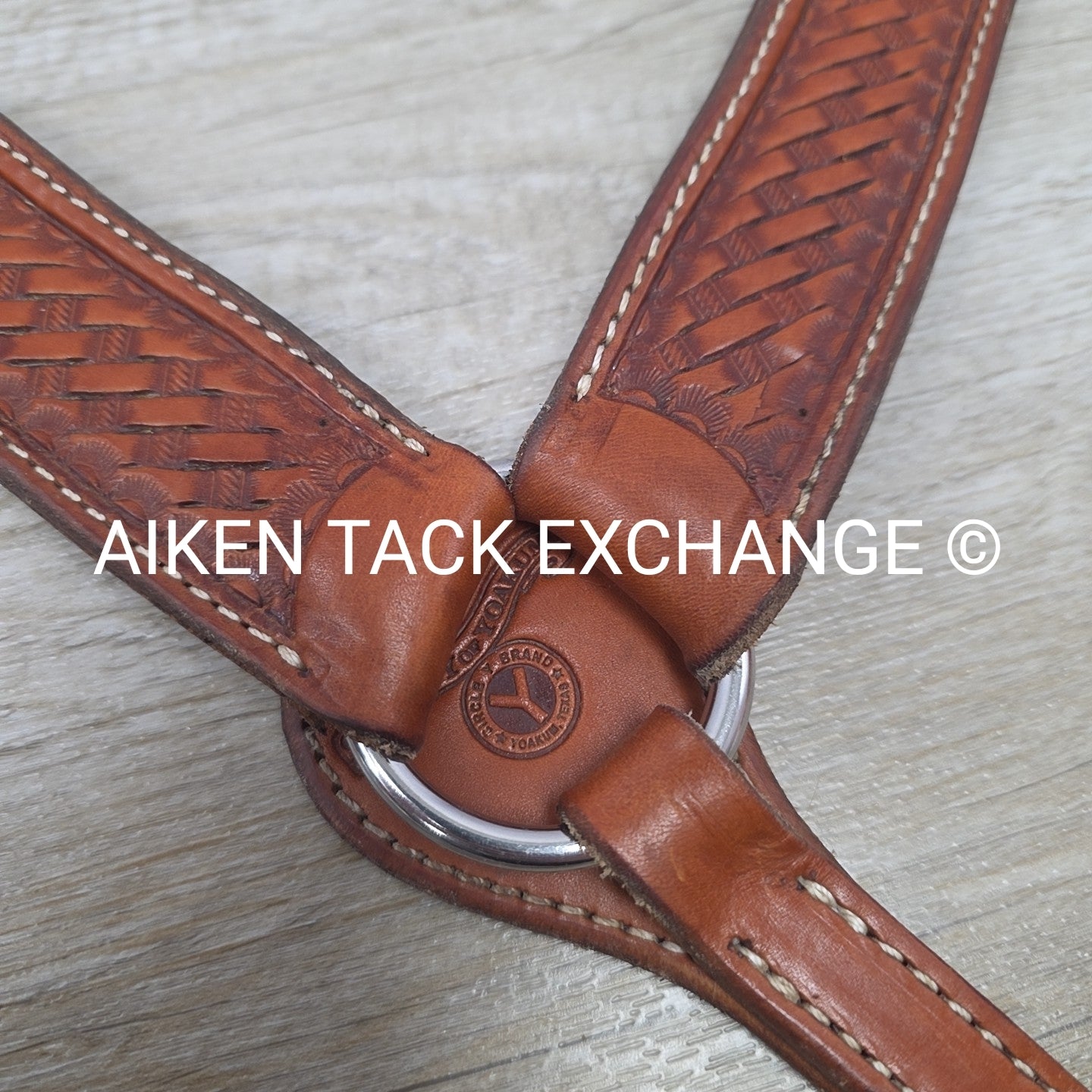 Circle Y Western Breastplate, Brown