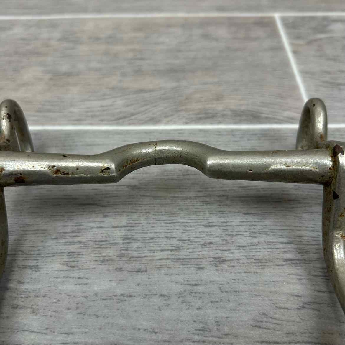 Plated Mullen Mouth Shanked Bit 5"