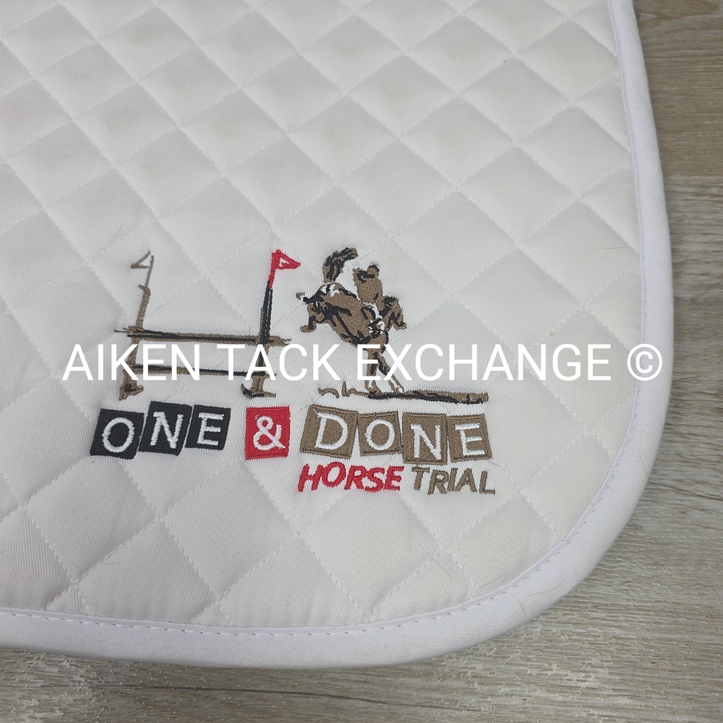 BARGAIN BUNDLE: 1 TuffRider, 1 SmartPak All Purpose Pads (custom embroidery)