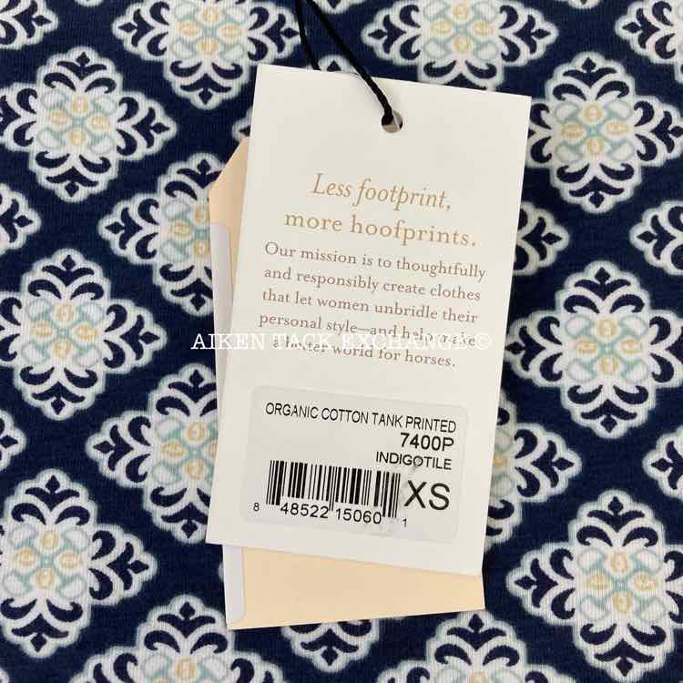 EQL Organic Cotton Printed Tank Top, Size XS