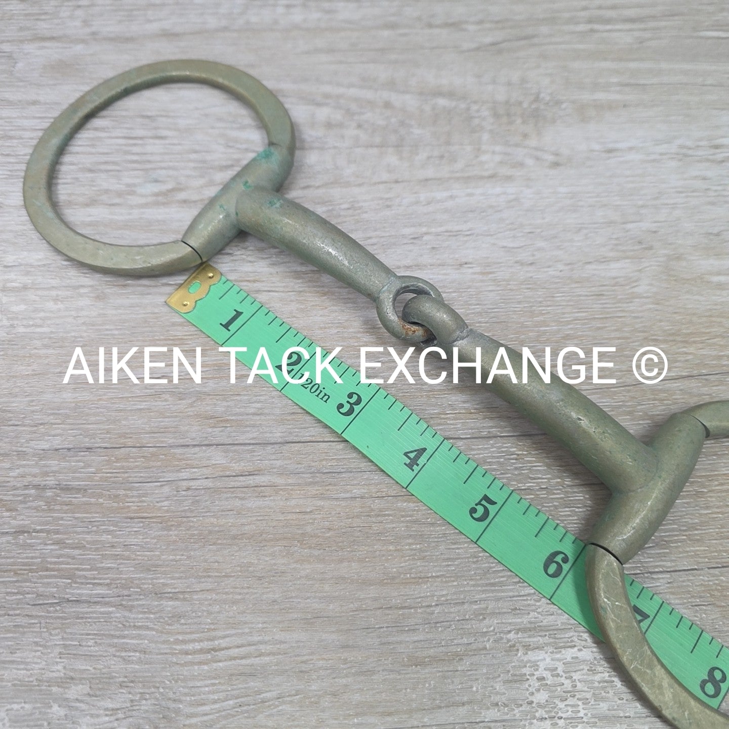 Single Joint Heavy Duty Flat Ring Eggbutt Bit 5.75"