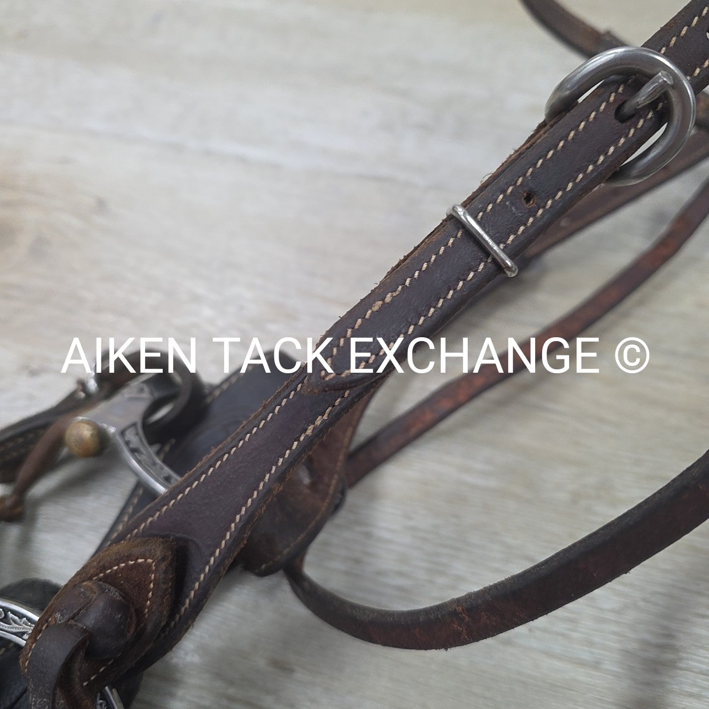 Mecate Set; Weaver Leather Bridle, Cris Cox Bit, & Downunder Horsemanship Mecate