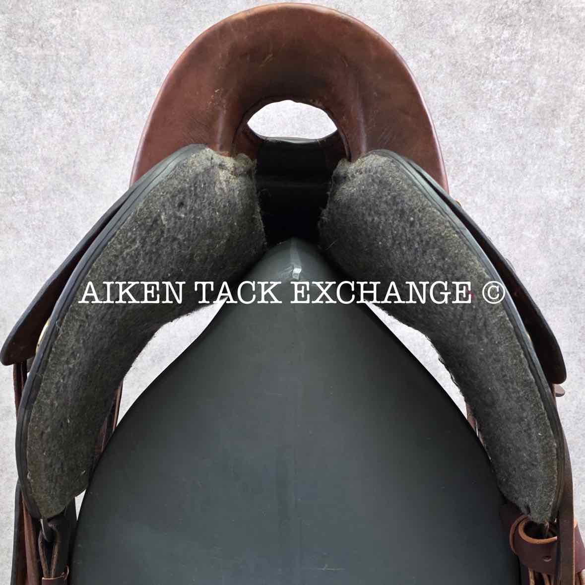Big Horn Flex 807 Trail Endurance Saddle, 17" Seat, Flexible Tree - Medium Plus Fit with Endurance Bars