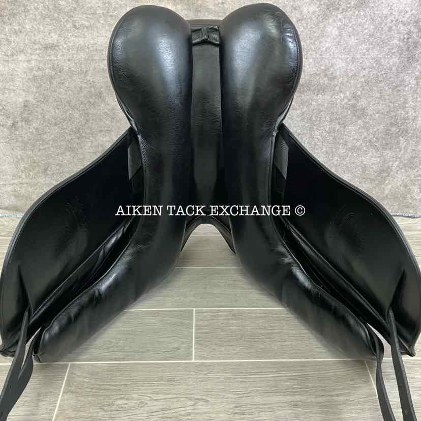 2014 Custom Saddlery Signature Steffen's Advantage Monoflap Dressage Saddle, 17.5" Seat, Adjustable Tree, Wool Flocked Panels