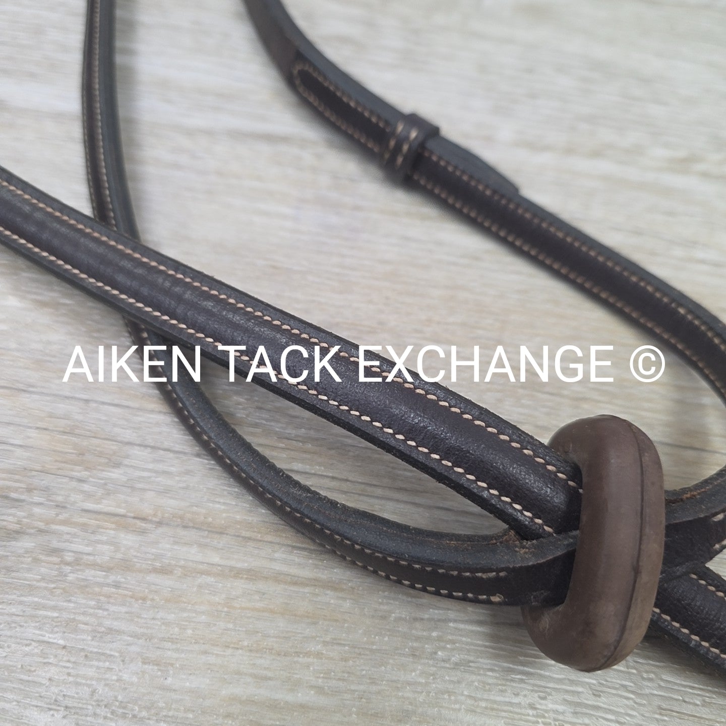 Plain Raised Standing Martingale, Brown, Size Pony