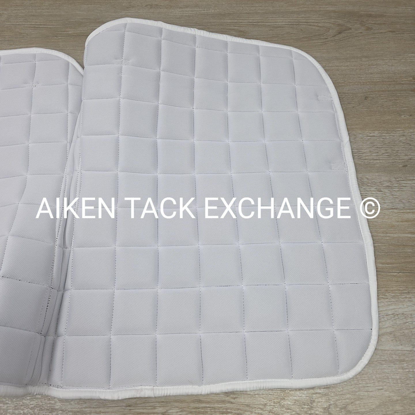 My Horses Closet Square Dressage Saddle Pad & Ear Bonnet, Size Full