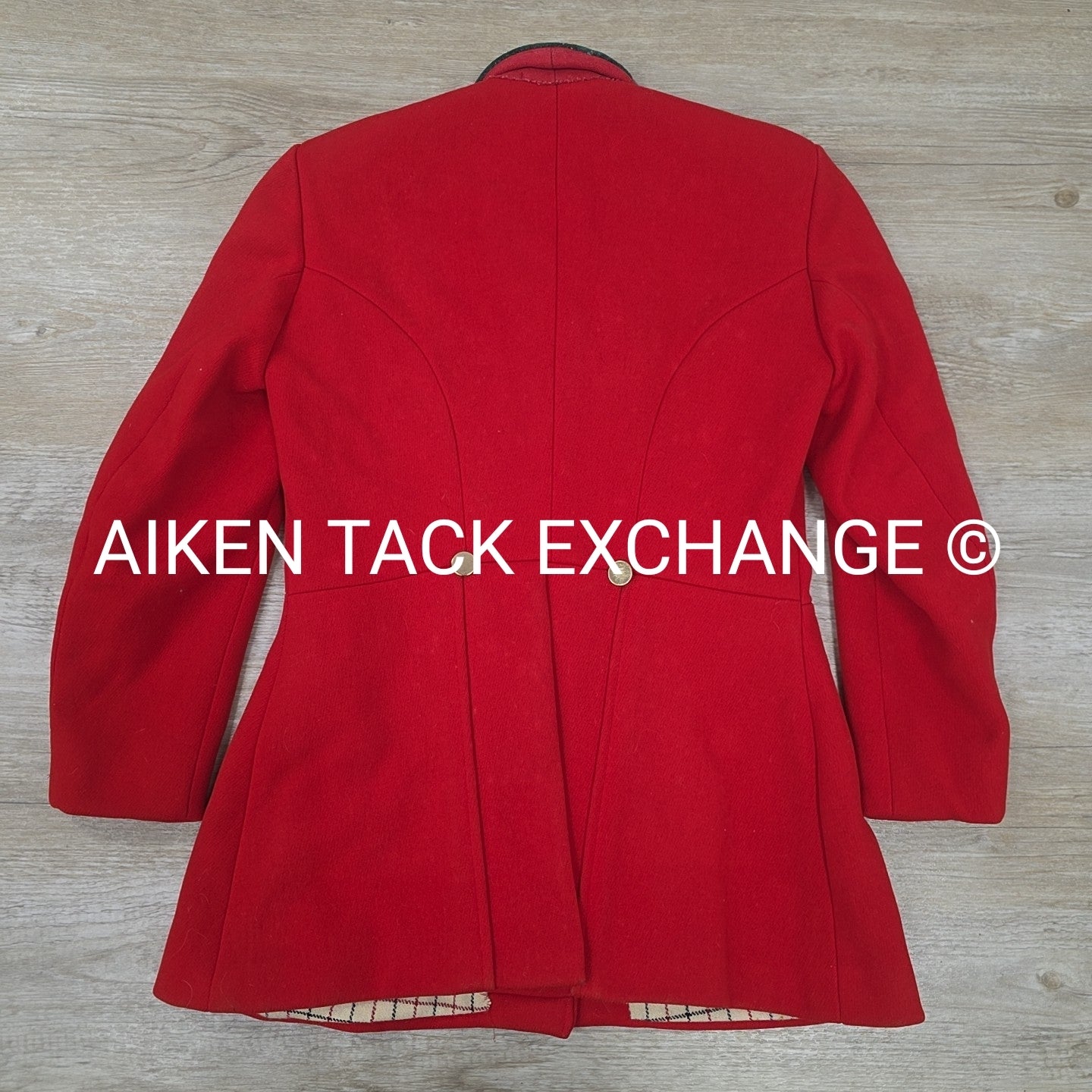 Bespoke Hebden Cord 4 Button Scarlet Hunt Coat, Ladies Small