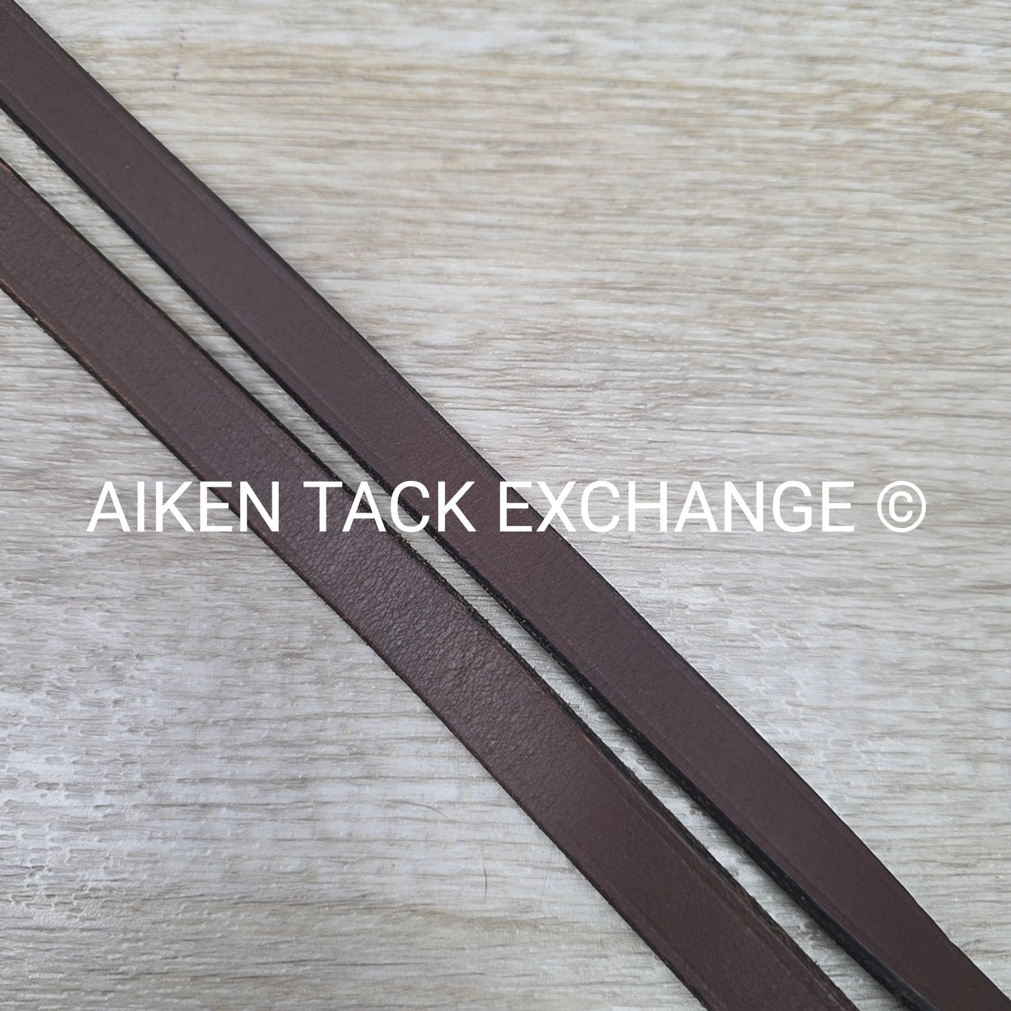 Plain Laced Reins, Brown, 58"