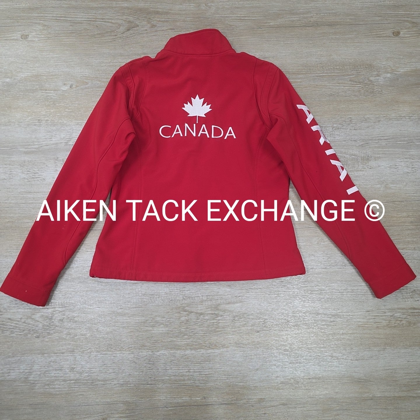Ariat Team Canada Full Zip Jacket, Women's Medium