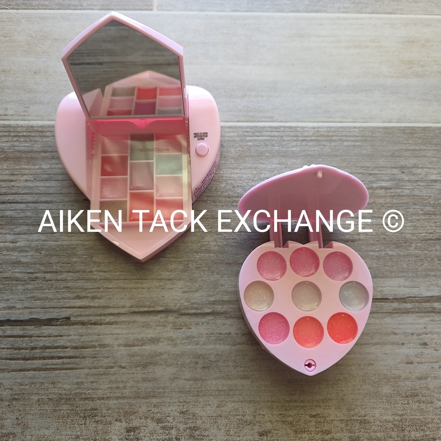 Claire's Beauty Set - 2 Makeup Palettes (1 Large, 1 Small)