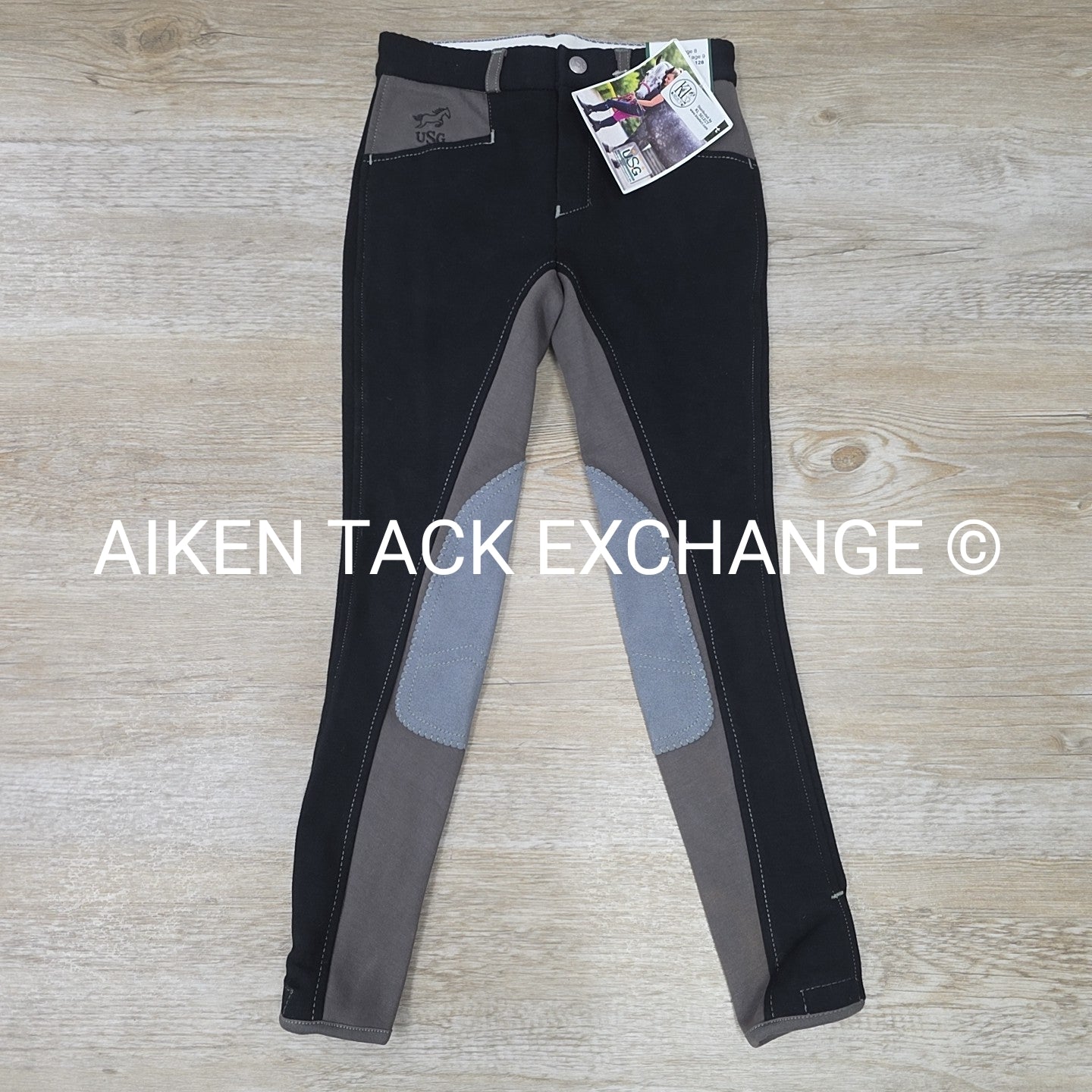 KL Select USG "Mia" Knee Patch Breeches, Size 8