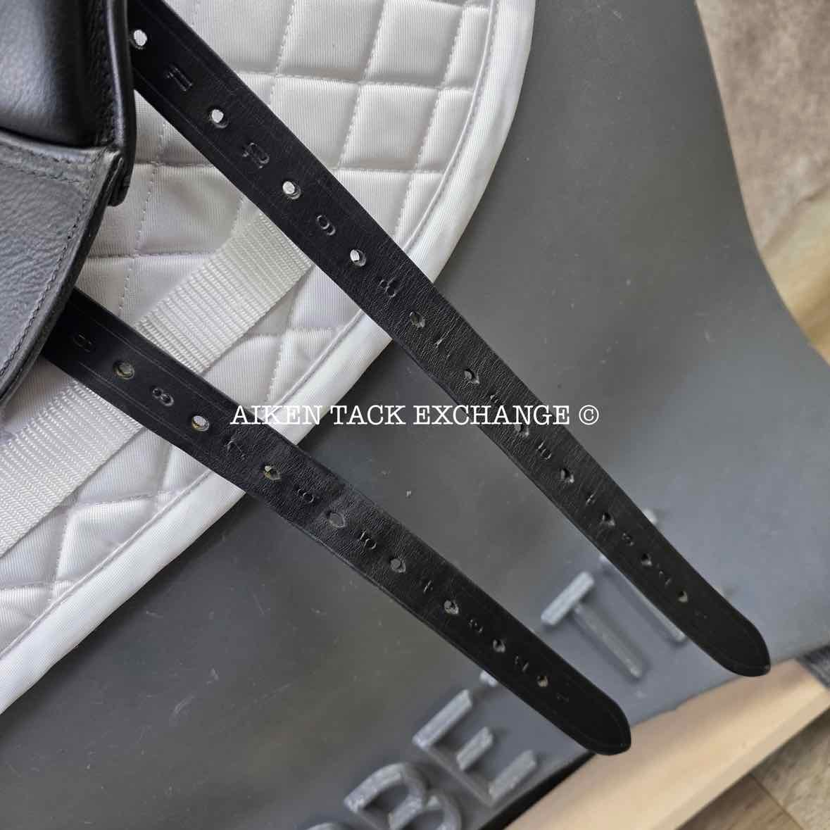 2021 Loxley by Bliss Monoflap Dressage Saddle, 17.5" Seat, Adjustable Tree - Changeable Gullet, Wool Flocked Panels