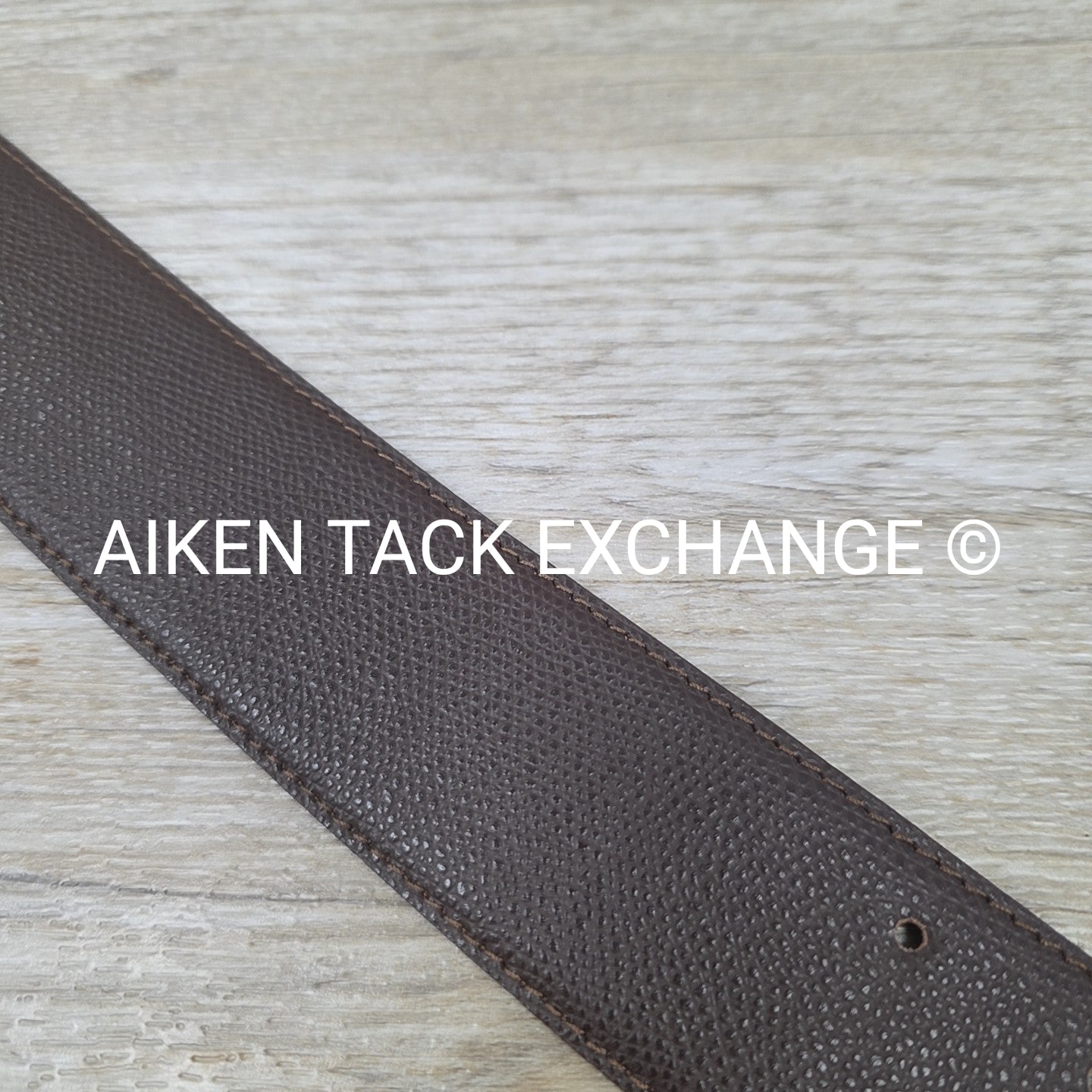 Tailored Sportsman Wide Belt, Brown, Size Medium