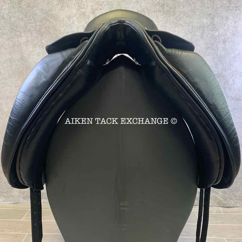 2012 Marcel Toulouse Marianne Platinum Genesis Dressage Saddle, 17.5" Seat, Adjustable Tree, Wool Flocked Panels