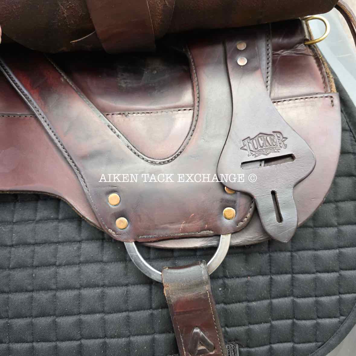 **SOLD** 2006 Tucker 260 High Plains Western Saddle, 16.5" Seat, Medium Tree - Semi QH Bars