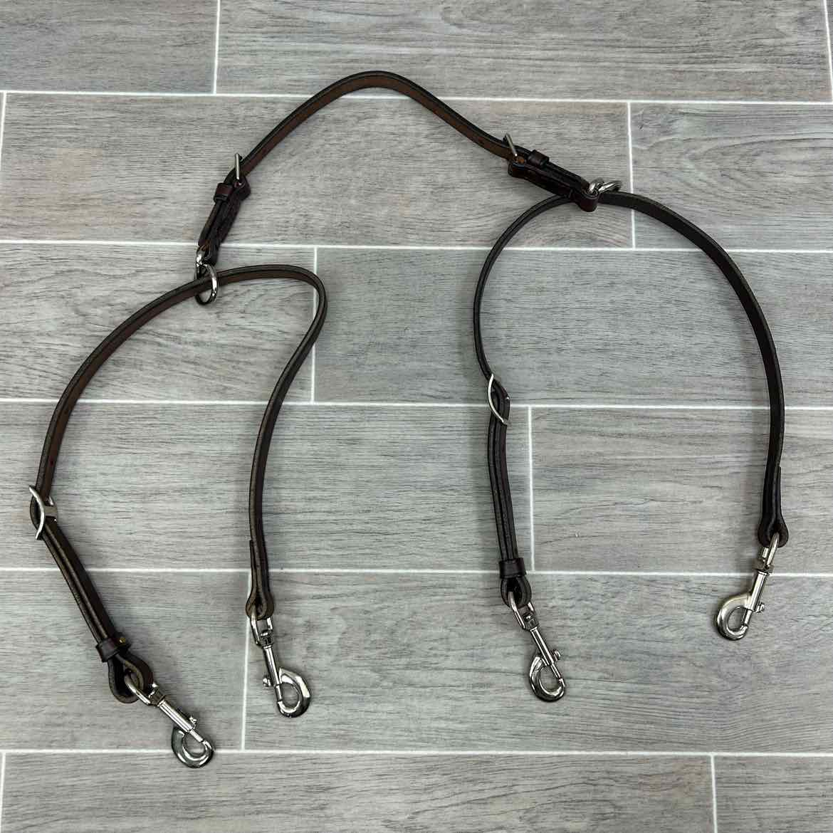 Tory Leather Anti-Grazing Device, Brown, Size Pony, Brand New