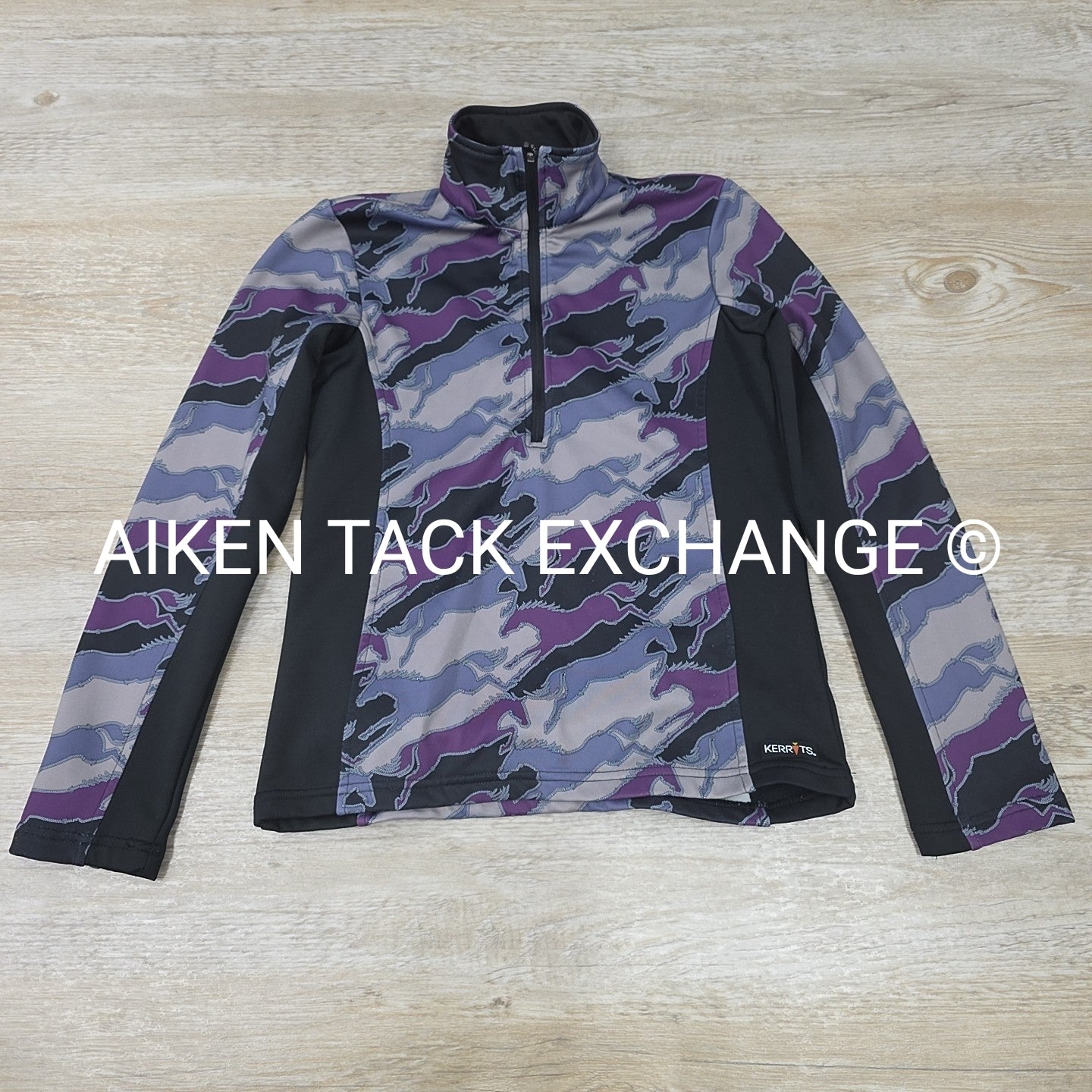 Kerrits Fleece Lined 1/4 Zip Pull Over Jacket, Size Medium