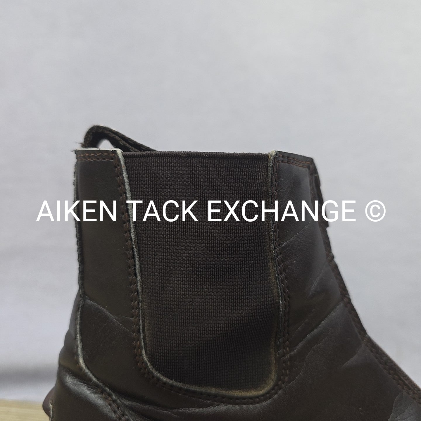 Dover Saddlery Riding Sport Provenance Zip Paddock Boots, Brown, Size 6.5